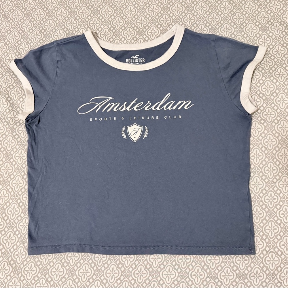 Hollister Gray Cotton Apparel